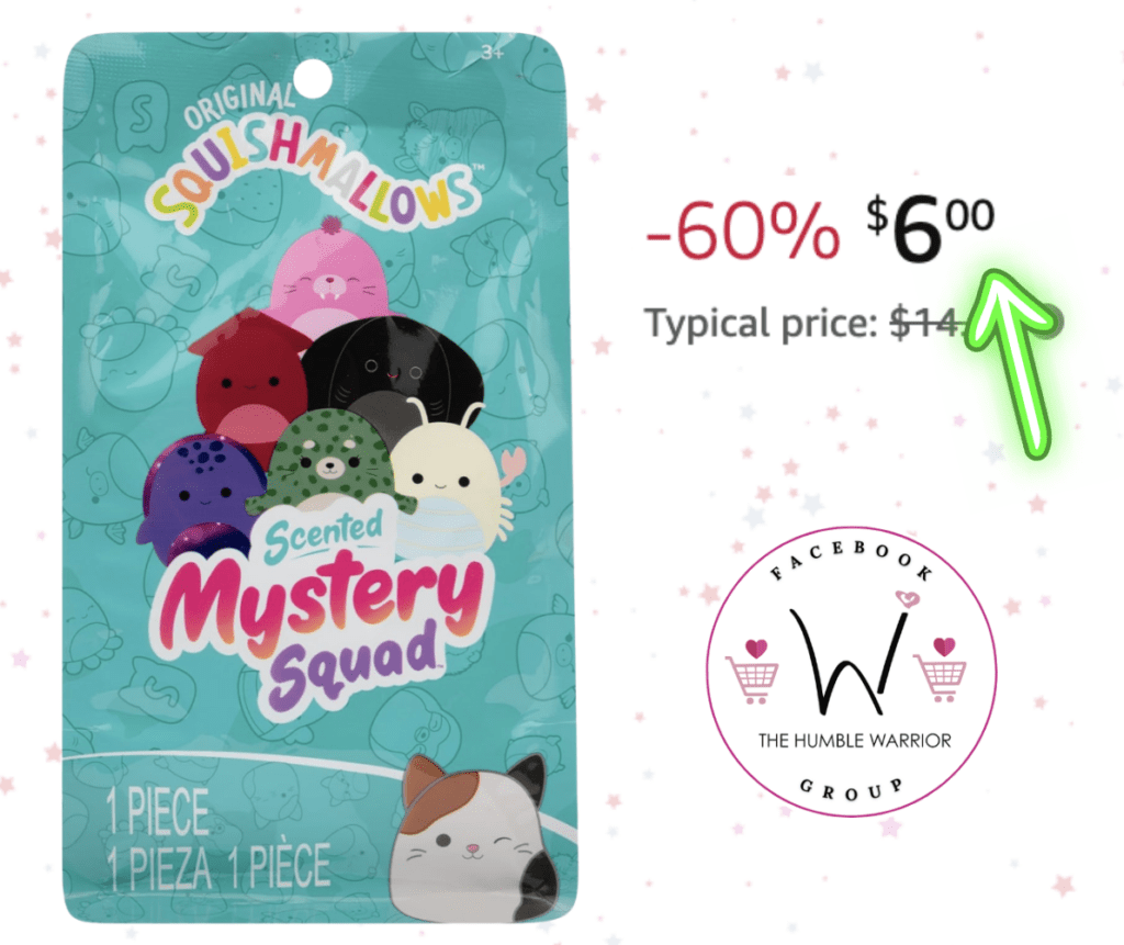 Squishmallows Original Scented Sealife Mystery Bag!